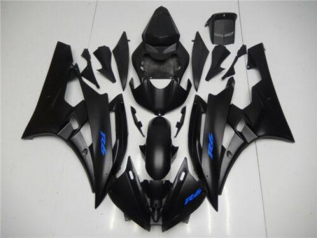 Black Blue 2006-2007 YZF R6 Motorcycle Fairings Black Blue 2006-2007 YZF R6 Motorcycle Fairings