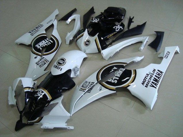 Black Lucky Strike 2008-2016 YZF R6 Motorcycle Fairings Black Lucky Strike 2008-2016 YZF R6 Motorcycle Fairings