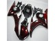 Black Red Flame 2003-2005 YZF R6 Motorcycle Fairings