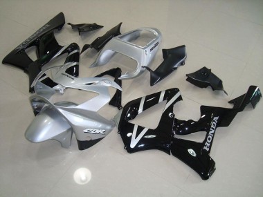Black Silver 2000-2001 CBR900RR 929 Motorcycle Fairings