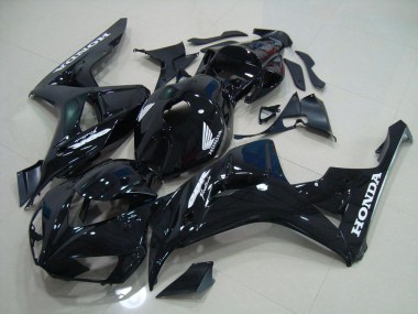 Black Silver Decals 2006-2007 CBR1000RR Motorcycle Fairings