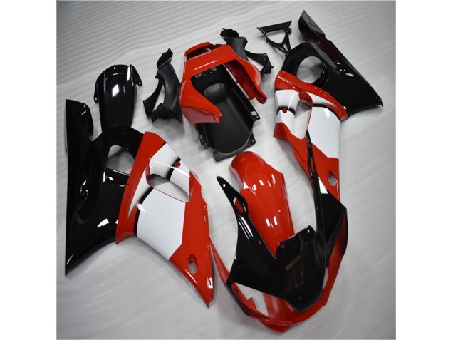 Black White 1998-2002 YZF R6 Motorcycle Fairings Black White 1998-2002 YZF R6 Motorcycle Fairings
