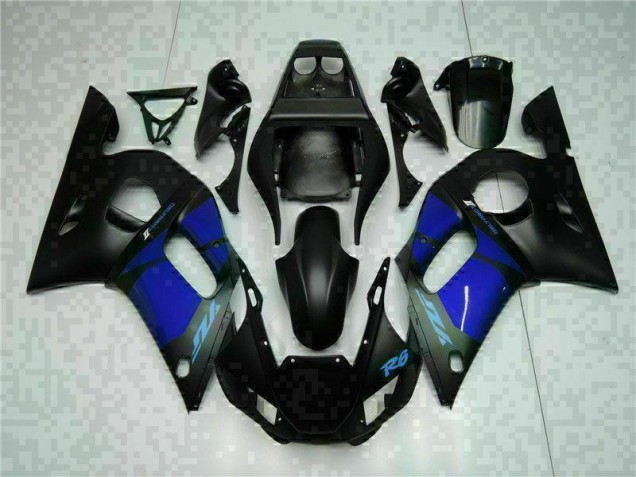 Blue Black 1998-2002 YZF R6 Motorcycle Fairing Blue Black 1998-2002 YZF R6 Motorcycle Fairing