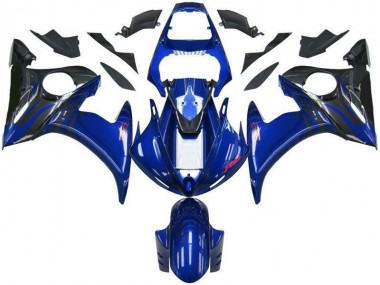 Blue Black 2003-2005 YZF R6 Motorcycle Fairings