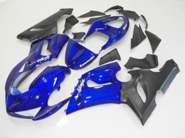 Blue Black 2005-2006 ZX6R Motorcycle Fairing