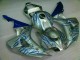 Blue Flame Silver 2006-2007 CBR1000RR Motorcycle Fairings Blue Flame Silver 2006-2007 CBR1000RR Motorcycle Fairings