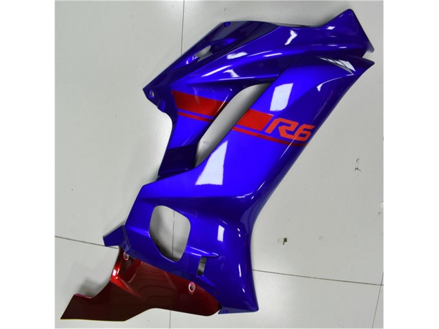 Blue Red 2017-2021 YZF R6 Motorcycle Fairings Blue Red 2017-2021 YZF R6 Motorcycle Fairings