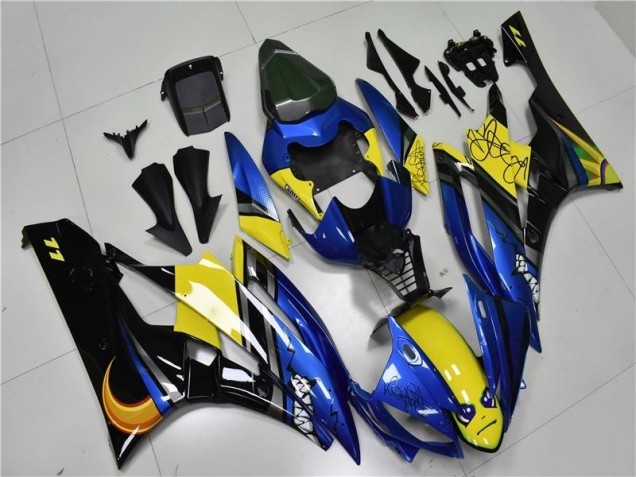 Blue Shark 2006-2007 YZF R6 Motorcycle Fairings Blue Shark 2006-2007 YZF R6 Motorcycle Fairings