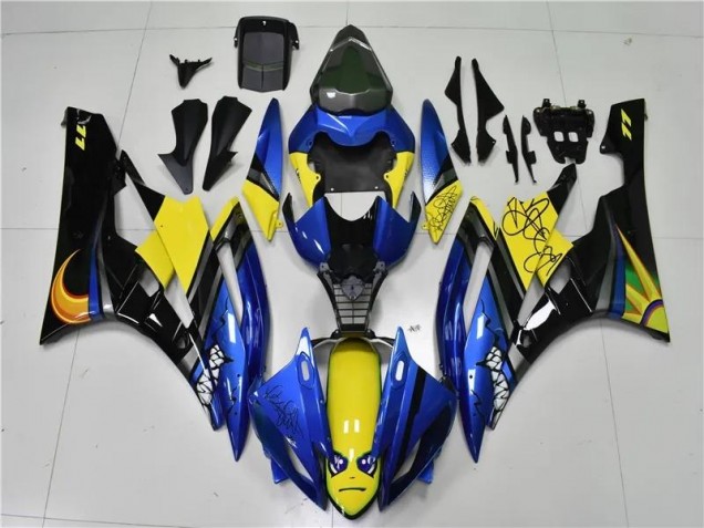 Blue Shark 2006-2007 YZF R6 Motorcycle Fairings Blue Shark 2006-2007 YZF R6 Motorcycle Fairings