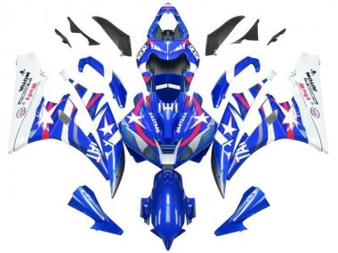 Blue Star Fiat 2006-2007 YZF R6 Motorcycle Fairings