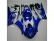 Blue White 2003-2005 YZF R6 Motorcycle Bodywork Blue White 2003-2005 YZF R6 Motorcycle Bodywork