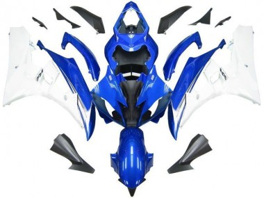 Blue White 2006-2007 YZF R6 Motorcycle Bodywork