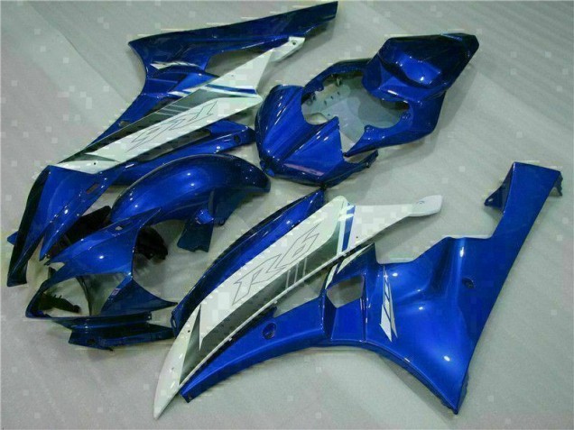 Blue White 2006-2007 YZF R6 Motorcycle Fairing Blue White 2006-2007 YZF R6 Motorcycle Fairing