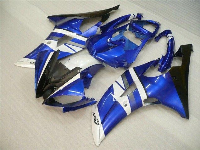 Blue White Black 2008-2016 YZF R6 Motorcycle Fairing Blue White Black 2008-2016 YZF R6 Motorcycle Fairing