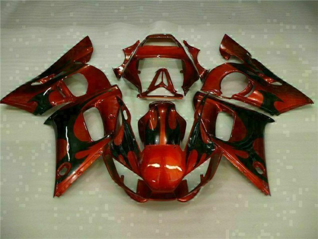 Brown 1998-2002 YZF R6 Motorcycle Fairing Brown 1998-2002 YZF R6 Motorcycle Fairing