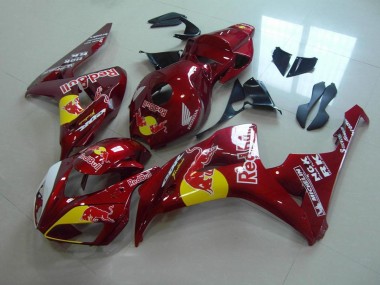 Candy Red Red Bull 2006-2007 CBR1000RR Motorcycle Fairings