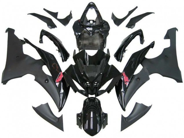 Contrast Black R6 2008-2016 YZF R6 Motorcycle Fairings Contrast Black R6 2008-2016 YZF R6 Motorcycle Fairings