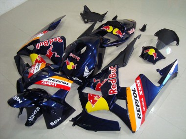 Dark Blue Red Bull Repsol 2005-2006 CBR600RR Motorcycle Fairings