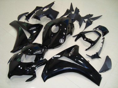 Glossy Black Chrome Decals 2008-2011 CBR1000RR Motorcycle Fairings