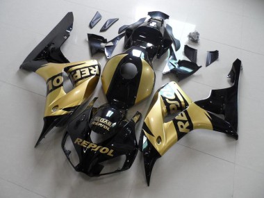 Gold Repsol 2006-2007 CBR1000RR Motorcycle Fairings