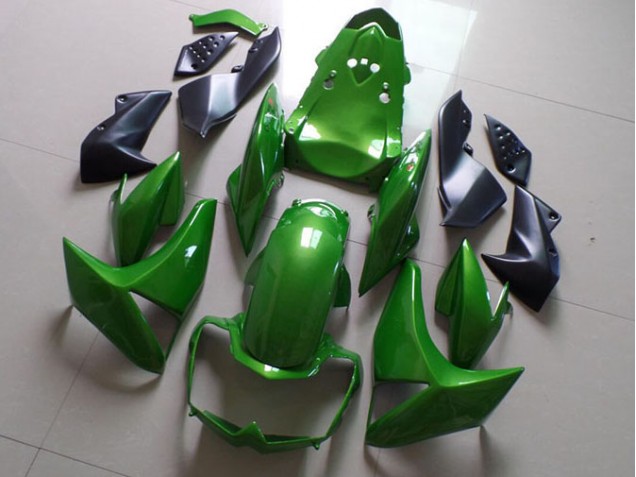 Green 2007-2009 Z1000 Motorcycle Fairing Green 2007-2009 Z1000 Motorcycle Fairing
