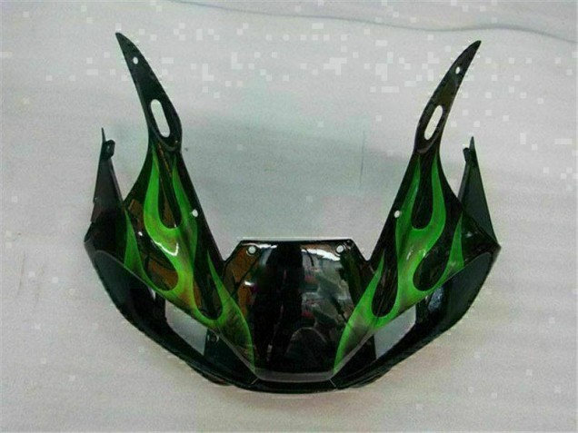Green Black 1998-2002 YZF R6 Motorcycle Fairings Green Black 1998-2002 YZF R6 Motorcycle Fairings