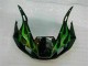 Green Black 1998-2002 YZF R6 Motorcycle Fairings Green Black 1998-2002 YZF R6 Motorcycle Fairings