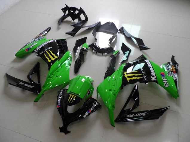 Green Monster 2013-2016 ZX300R Motorcycle Fairings Green Monster 2013-2016 ZX300R Motorcycle Fairings