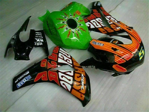 Green Orange 2008-2011 CBR1000RR Motorcycle Fairings