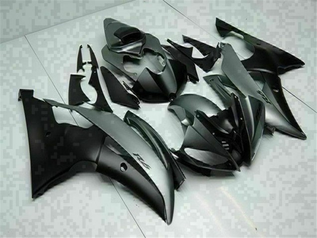 Grey Black 2008-2016 YZF R6 Motorcycle Fairings Grey Black 2008-2016 YZF R6 Motorcycle Fairings