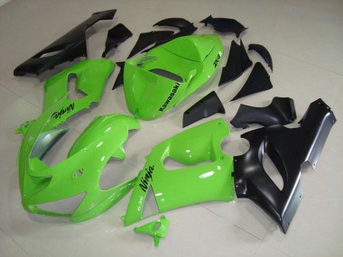 Lime Green 2005-2006 ZX6R Motorcycle Fairings
