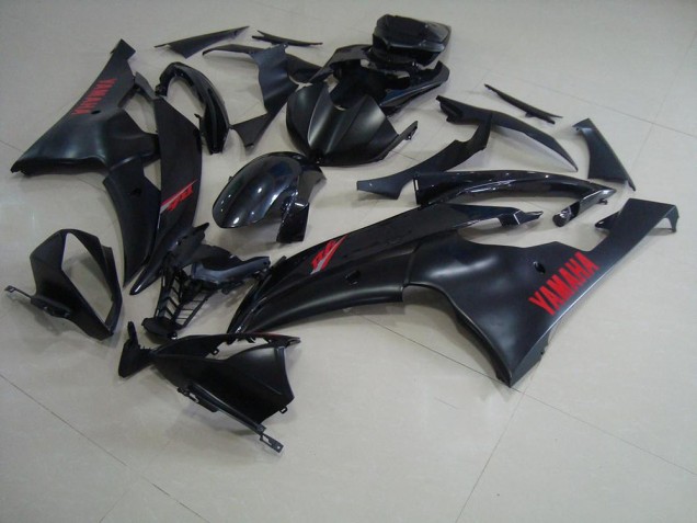 Matte Black 2008-2016 YZF R6 Motorcycle Fairings Matte Black 2008-2016 YZF R6 Motorcycle Fairings