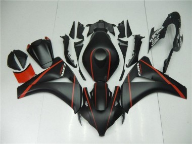 Matte Black Red 2008-2011 CBR1000RR Motorcycle Fairings
