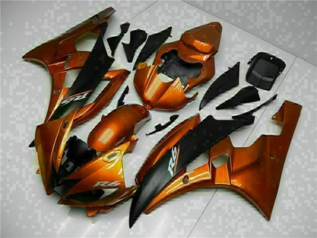 Orange 2006-2007 YZF R6 Motorcycle Fairings Orange 2006-2007 YZF R6 Motorcycle Fairings