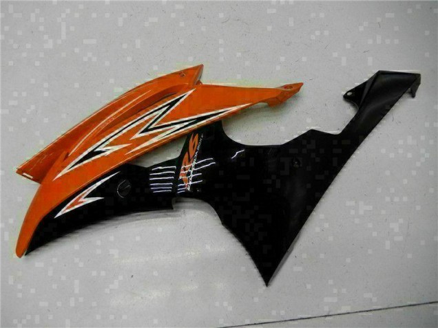 Orange Black 2008-2016 YZF R6 Motorcycle Fairings Orange Black 2008-2016 YZF R6 Motorcycle Fairings