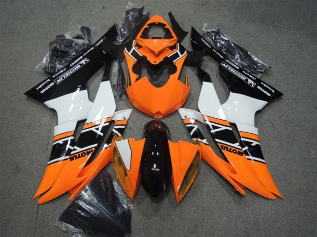 Orange Black Motul 2008-2016 YZF R6 Motorcycle Fairings Orange Black Motul 2008-2016 YZF R6 Motorcycle Fairings