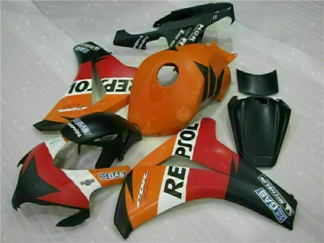 Orange Repsol 2008-2011 CBR1000RR Motorcycle Fairings