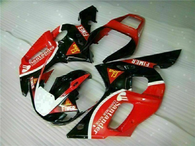 Red Black 1998-2002 YZF R6 Motorcycle Fairing Red Black 1998-2002 YZF R6 Motorcycle Fairing