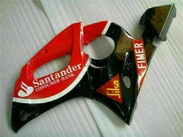 Red Black 1998-2002 YZF R6 Motorcycle Fairing Red Black 1998-2002 YZF R6 Motorcycle Fairing