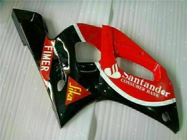 Red Black 1998-2002 YZF R6 Motorcycle Fairing Red Black 1998-2002 YZF R6 Motorcycle Fairing