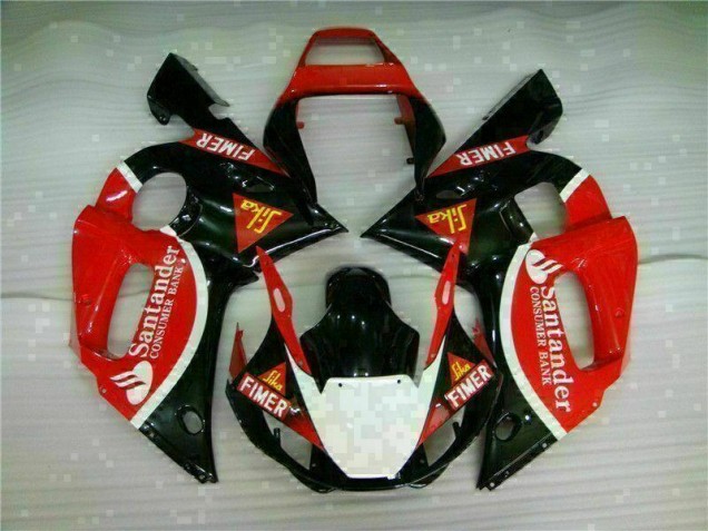 Red Black 1998-2002 YZF R6 Motorcycle Fairing Red Black 1998-2002 YZF R6 Motorcycle Fairing