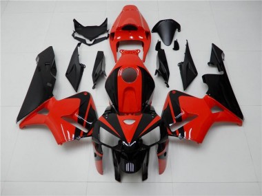 Red Black 2005-2006 CBR600RR Motorcycle Fairing