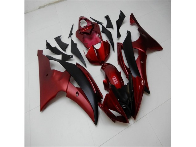 Red Black 2008-2016 YZF R6 Motorcycle Fairing Red Black 2008-2016 YZF R6 Motorcycle Fairing