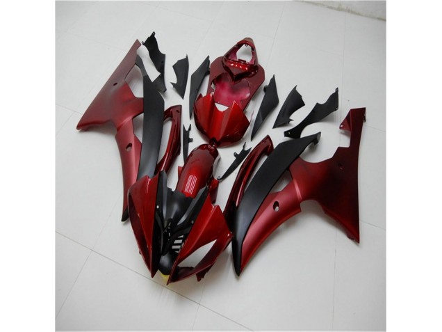 Red Black 2008-2016 YZF R6 Motorcycle Fairing Red Black 2008-2016 YZF R6 Motorcycle Fairing