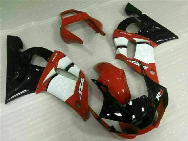 Red White 1998-2002 YZF R6 Motorcycle Fairings Red White 1998-2002 YZF R6 Motorcycle Fairings