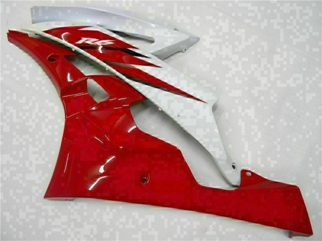 Red White 2006-2007 YZF R6 Motorcycle Bodywork Red White 2006-2007 YZF R6 Motorcycle Bodywork