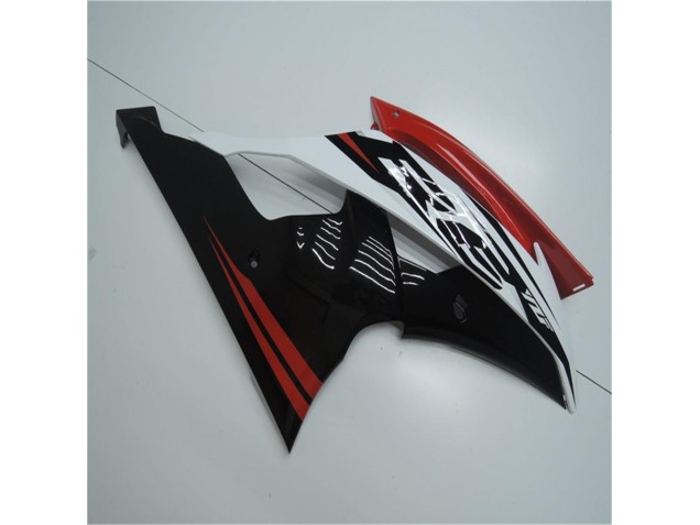 Red White 2008-2016 YZF R6 Motorcycle Fairing
