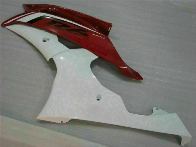Red White 2008-2016 YZF R6 Motorcycle Fairings Red White 2008-2016 YZF R6 Motorcycle Fairings
