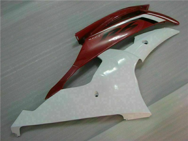 Red White 2008-2016 YZF R6 Motorcycle Fairings Red White 2008-2016 YZF R6 Motorcycle Fairings
