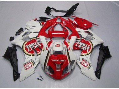 Red White Lucky Strike 2009-2014 S1000RR Motorcycle Fairings